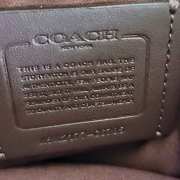 Coach Tammie Red Leather Shoulder Bag - Picture 9 of 9